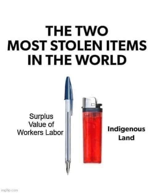 The meme is a play on the phrase "the greatest of all time" and lists "the two most stolen items in the world" as a pen and a lighter, with the text "pen" and "lighter" above them. The text "pen" is written in a childlike scrawl, while "lighter" is in a more formal font. The image is meant to be humorous, implying that the most stolen items in the world are something as mundane as a pen and a lighter.